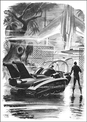 Science Fiction Illustration by Wally Wood